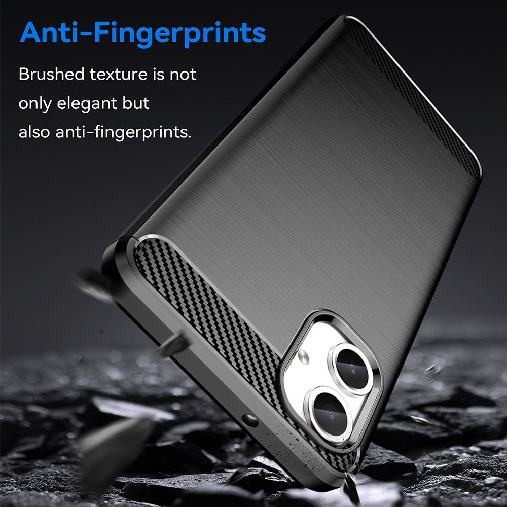 Techsuit - Carbon Silicone - Samsung Galaxy A06 - Black