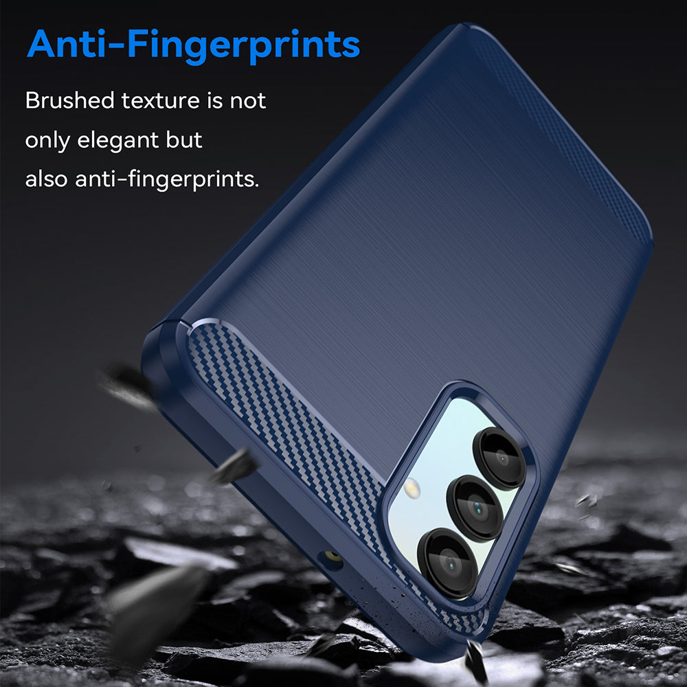 Techsuit - Carbon Silicone - Samsung Galaxy A16 4G / A16 5G - Blue