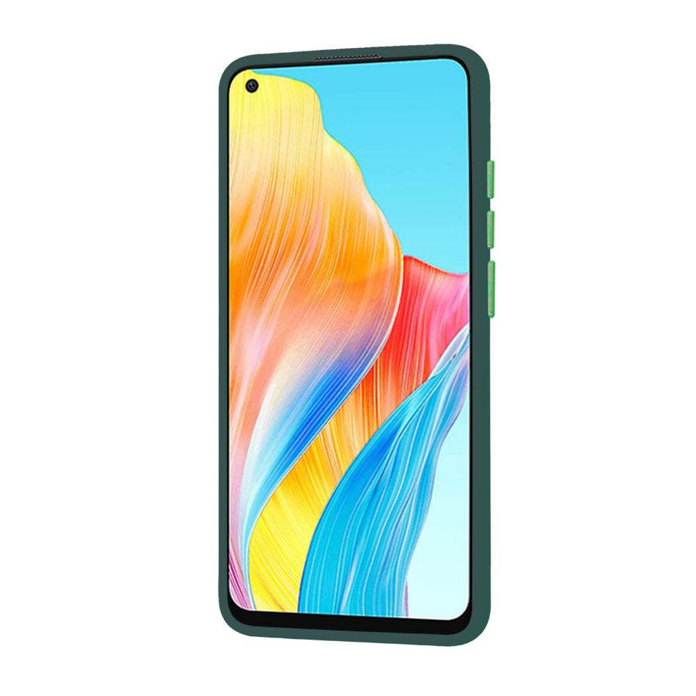 Techsuit - HaloFrost Series - Oppo A78 4G - Midnight Green