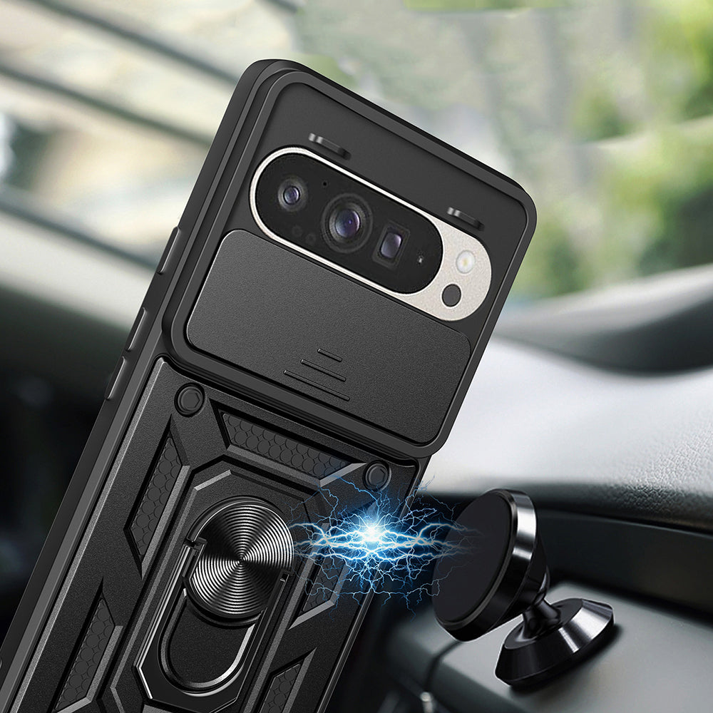 Techsuit - CamShield Series - Google Pixel 9 / 9 Pro - Rose Gold