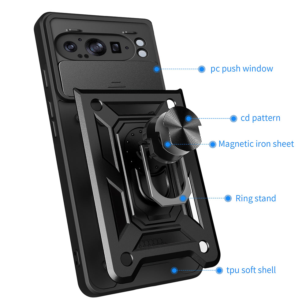 Techsuit - CamShield Series - Google Pixel 9 Pro XL - Rose Gold