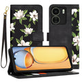 Techsuit - FlipCraft - Xiaomi Redmi 13C 4G / Poco C65 - Flowers of the Dawn