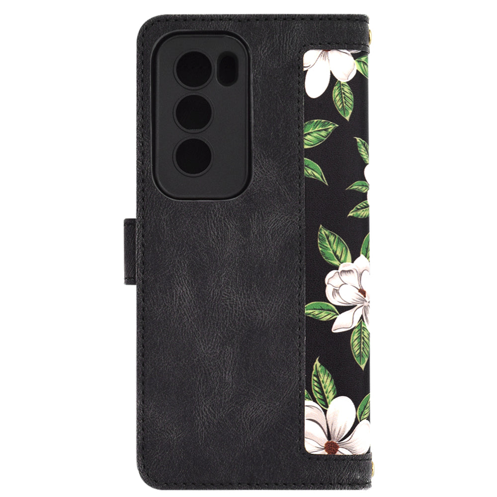 Techsuit - FlipCraft - Oppo Reno12 Pro - Flowers of the Dawn