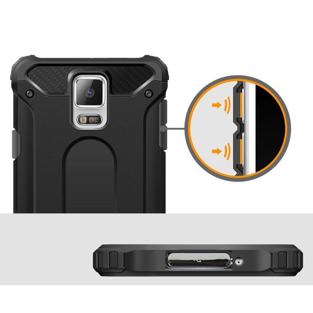 Techsuit - Hybrid Armor - Samsung Galaxy S5 G900 - Black