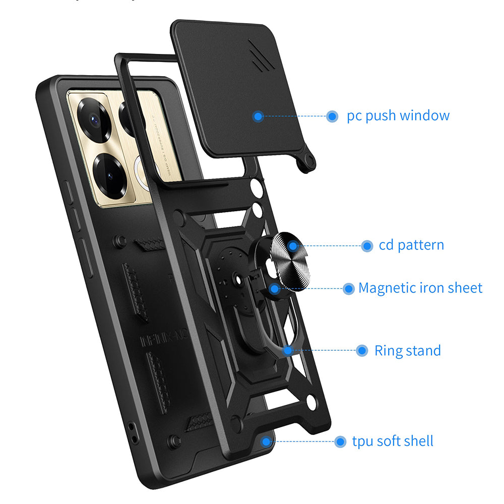 Techsuit - CamShield Series - Infinix Note 40 Pro+ - Blue