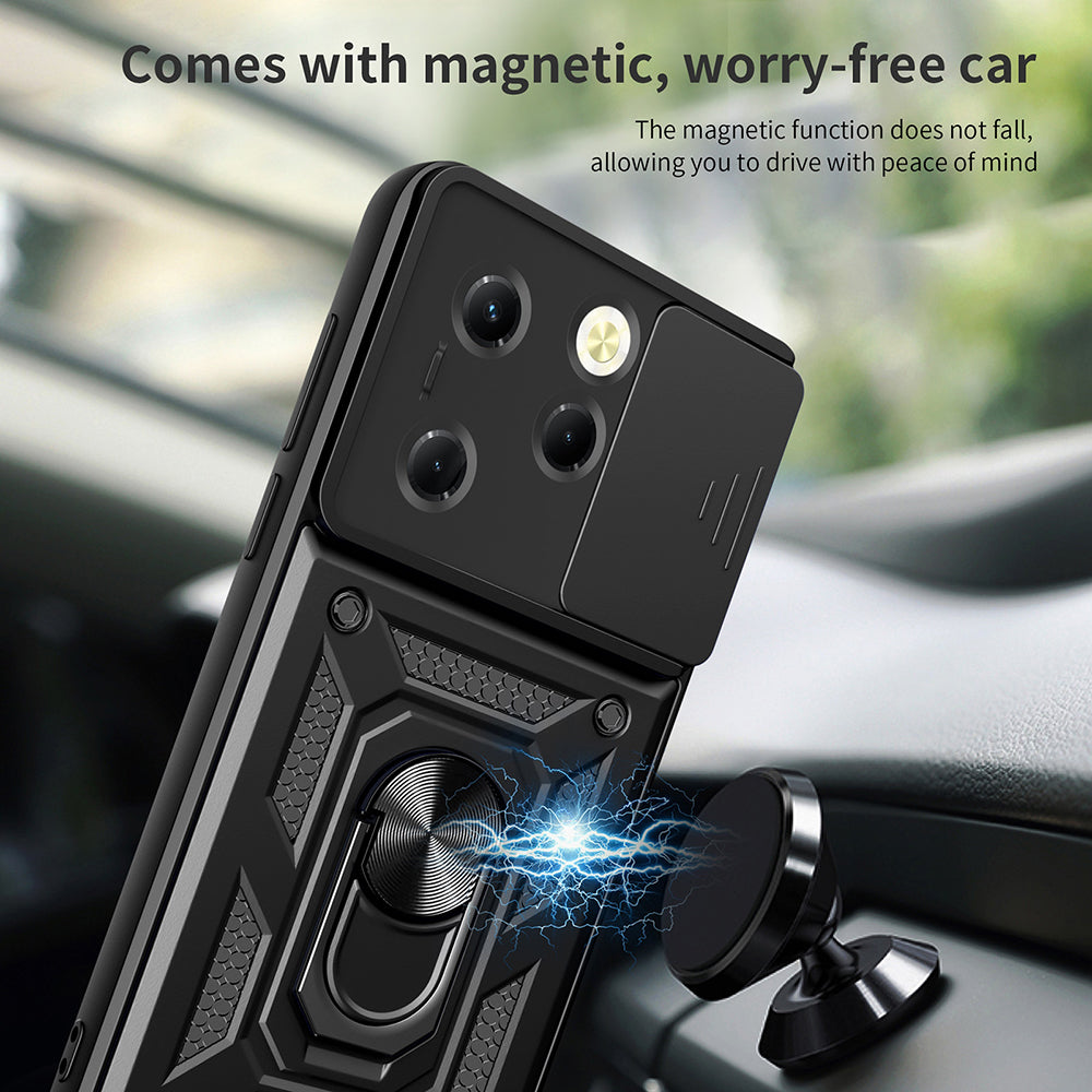 Techsuit - CamShield Series - Infinix Hot 40 / 40 Pro / Tecno Spark 20 Pro - Rose Gold