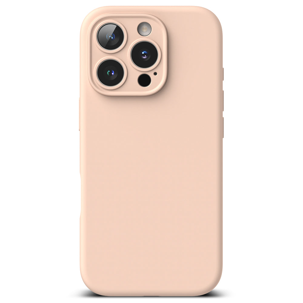 Ringke - Silicone Magnetic MagSafe - iPhone 16 Pro - Pink Sand