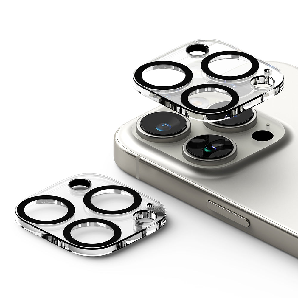 Ringke - Camera Protector Glass (2 pack) - iPhone 16 Pro / iPhone 16 Pro Max - Clear