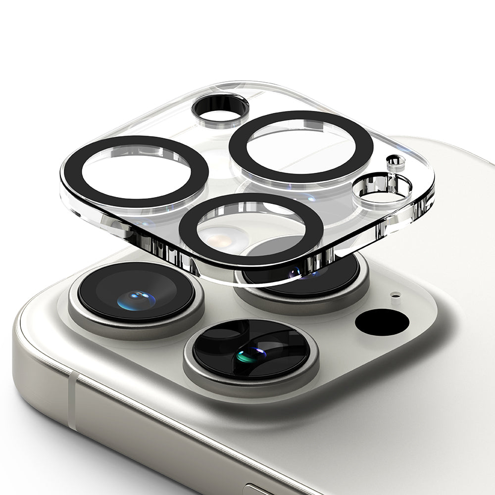 Ringke - Camera Protector Glass (2 pack) - iPhone 16 Pro / iPhone 16 Pro Max - Clear
