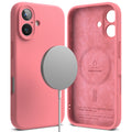 Ringke - Silicone Magnetic MagSafe - iPhone 16 Plus - Pink