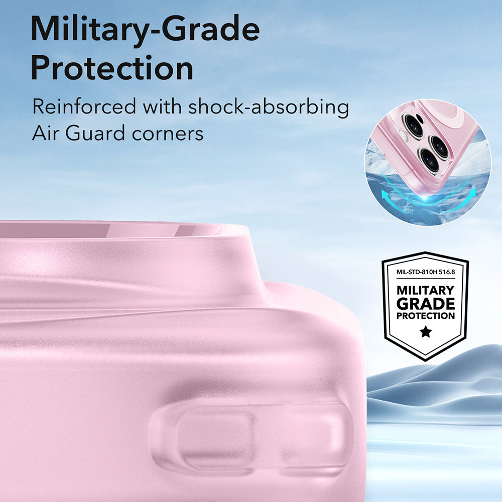 ESR - Zero HaloLock - iPhone 16 Pro - Frosted Pink