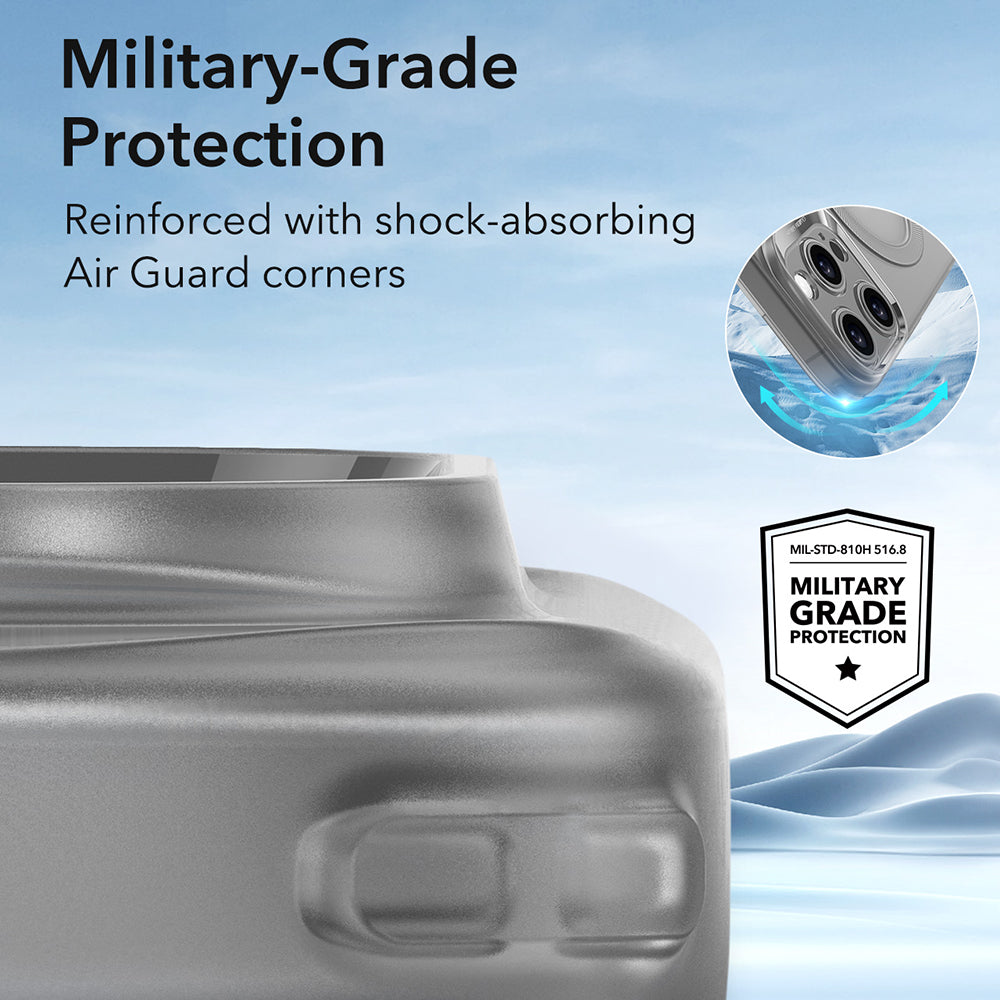 ESR - Zero HaloLock - iPhone 16 Pro - Frosted Grey