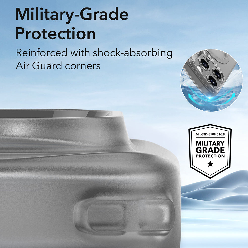 ESR - Zero HaloLock - iPhone 16 Pro Max - Frosted Grey