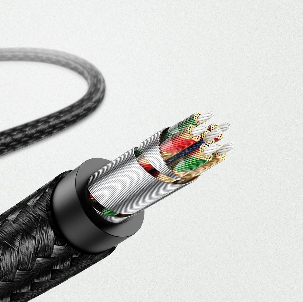 Ugreen - Audio Cable Aluminium Shell US315 (70509) - Lightning to Jack 3.5mm, MFi Certified, 1m - Black