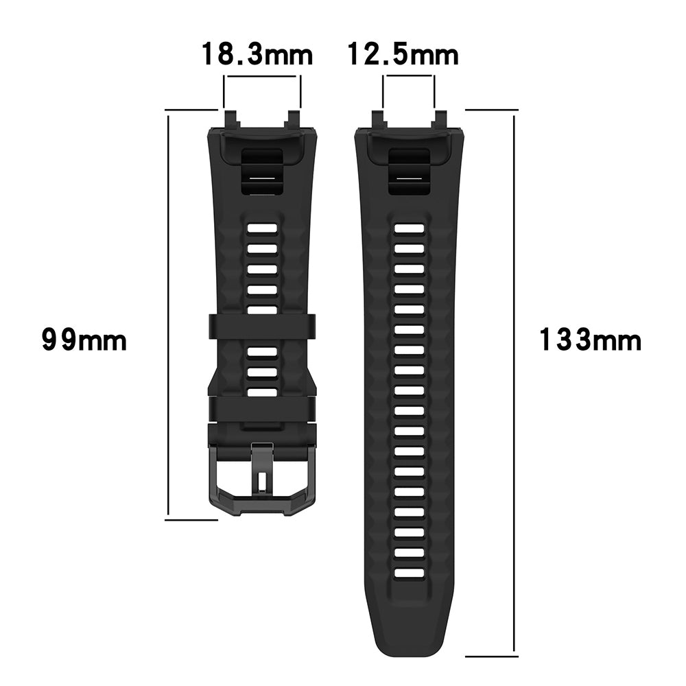 Techsuit - Watchband (W067) - Amazfit T-Rex 2 / 2 Ocean Blue - Purple