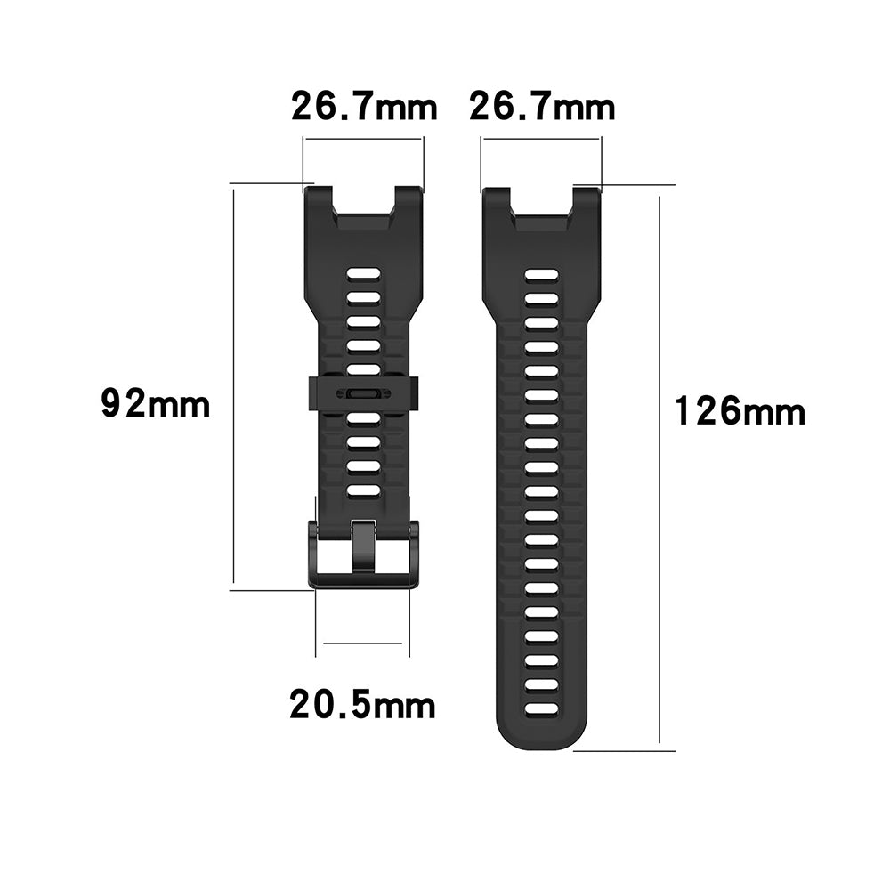 Techsuit - Watchband (W067) - Amazfit T-Rex / T-Rex Pro - Gray