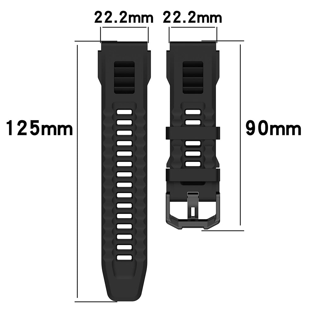 Techsuit - Watchband (W067) - Amazfit T-Rex Ultra - Navy Blue
