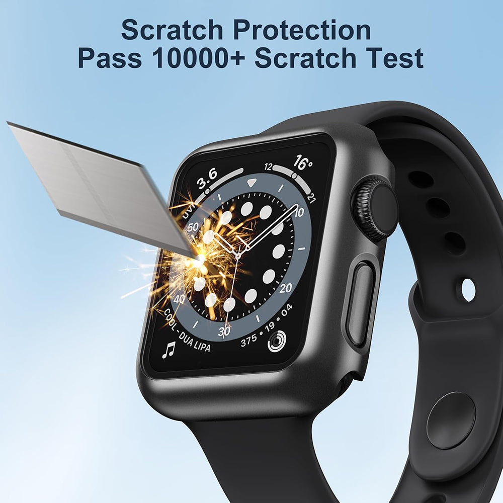 Techsuit - Defense360 Pro + Screen Protector - Apple Watch 1 / 2 / 3 (42mm) - Black