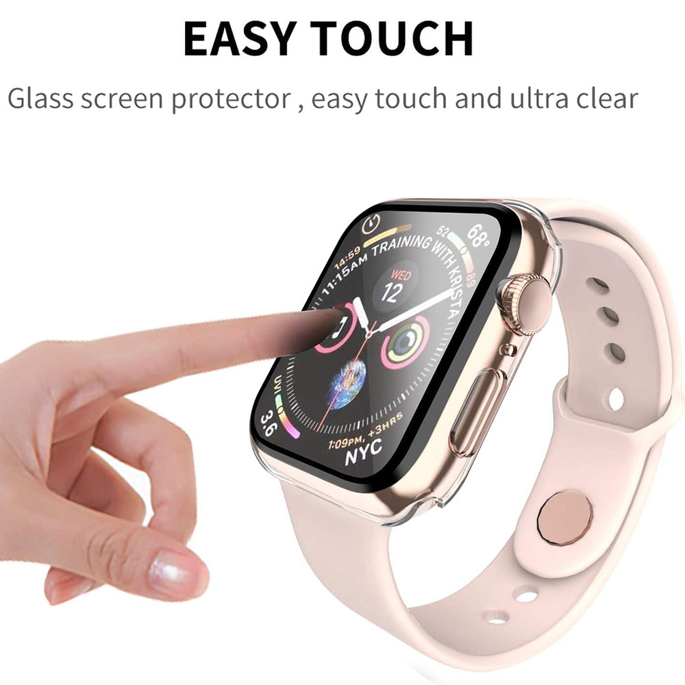 Techsuit - Defense360 Pro + Screen Protector - Apple Watch 1 / 2 / 3 (38mm) - Clear