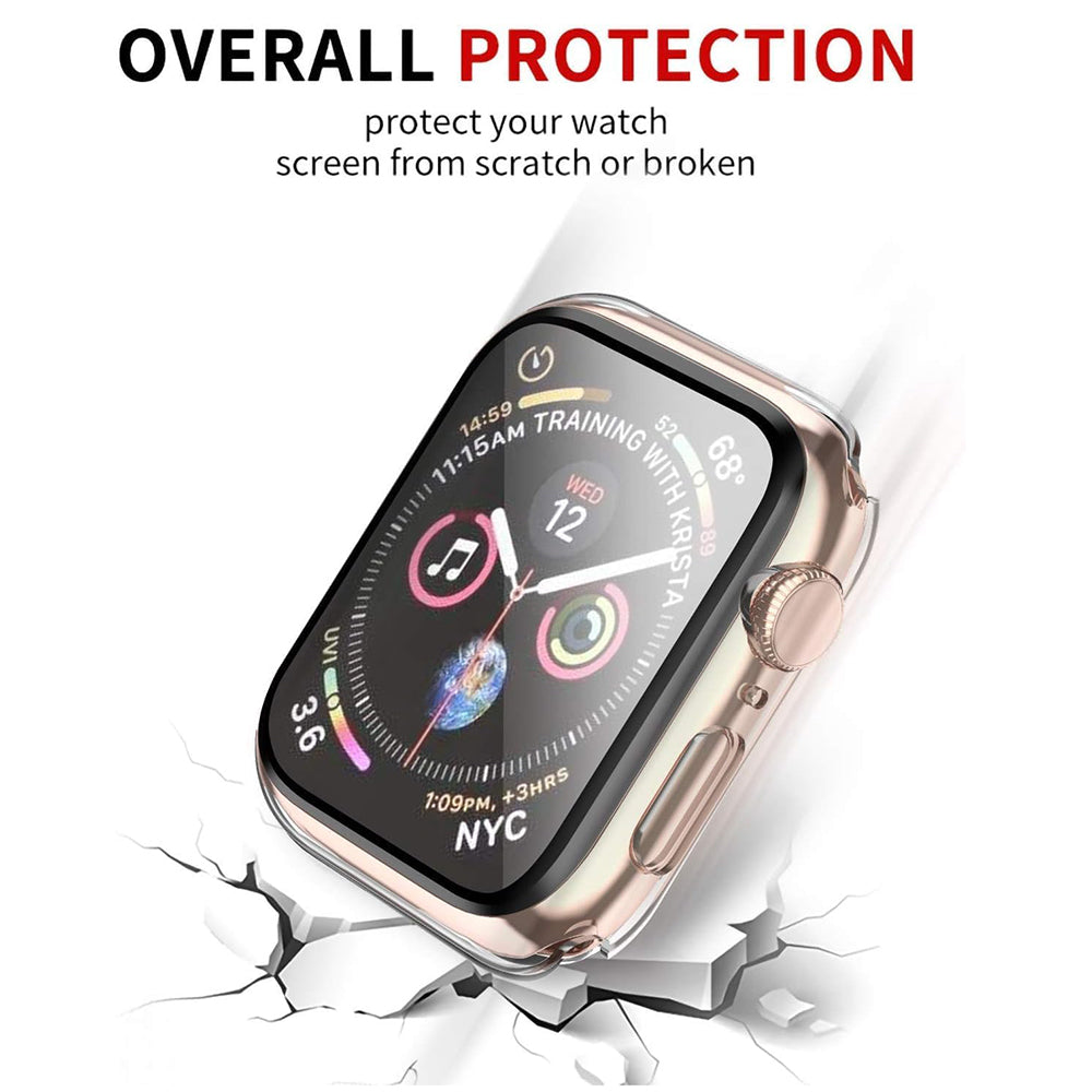 Techsuit - Defense360 Pro + Screen Protector - Apple Watch 1 / 2 / 3 (38mm) - Clear