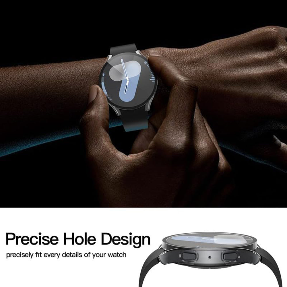Techsuit - Defense360 Pro + Screen Protector - Samsung Galaxy Watch7 (40mm) - Clear
