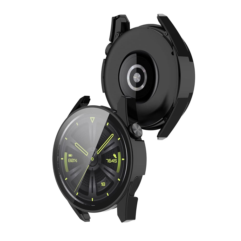Techsuit - Defense360 Pro + Screen Protector - Huawei Watch GT 3 (46mm) - Black