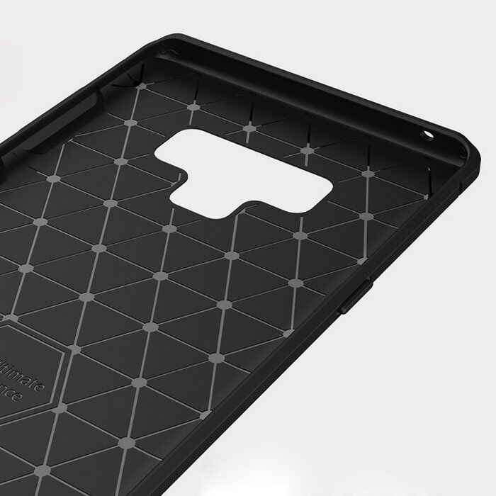 Techsuit - Carbon Silicone - Samsung Galaxy Note 9 - Black