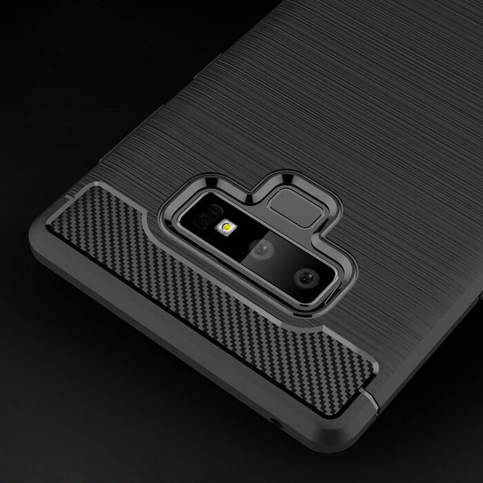 Techsuit - Carbon Silicone - Samsung Galaxy Note 9 - Black