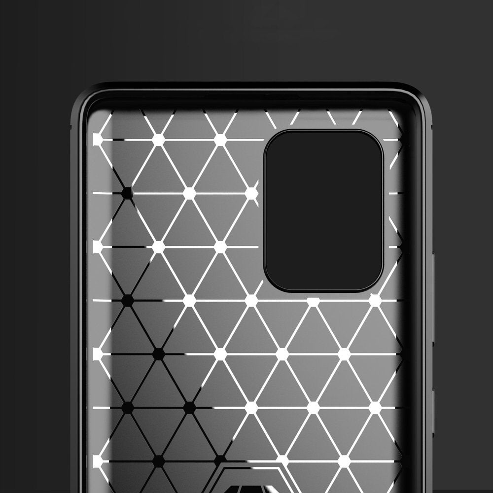 Techsuit - Carbon Silicone - Samsung Galaxy S10 Lite - Black
