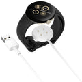 Techsuit - SmartWatch Wireless Charging Cable (THC5) - for Google Pixel Watch 3 (41mm, 45mm) / 2 / Fitbit Ace LTE, USB -