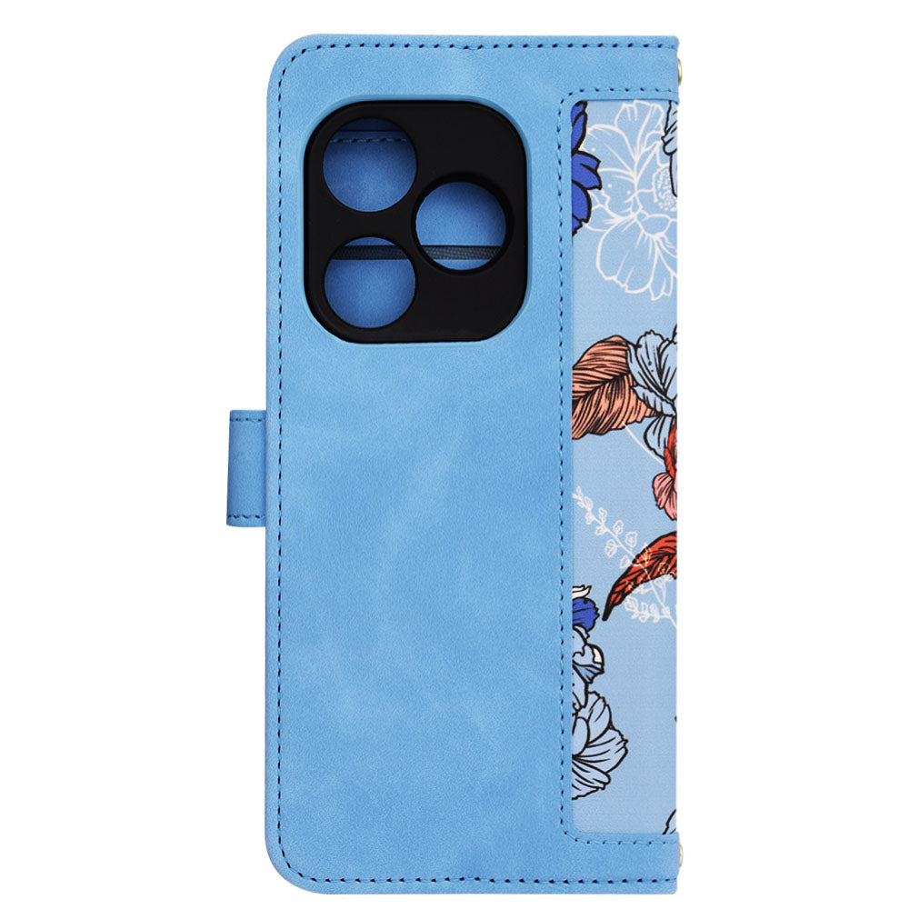 Techsuit - FlipCraft - Realme GT 6 / GT 6T - Vibrant Blue