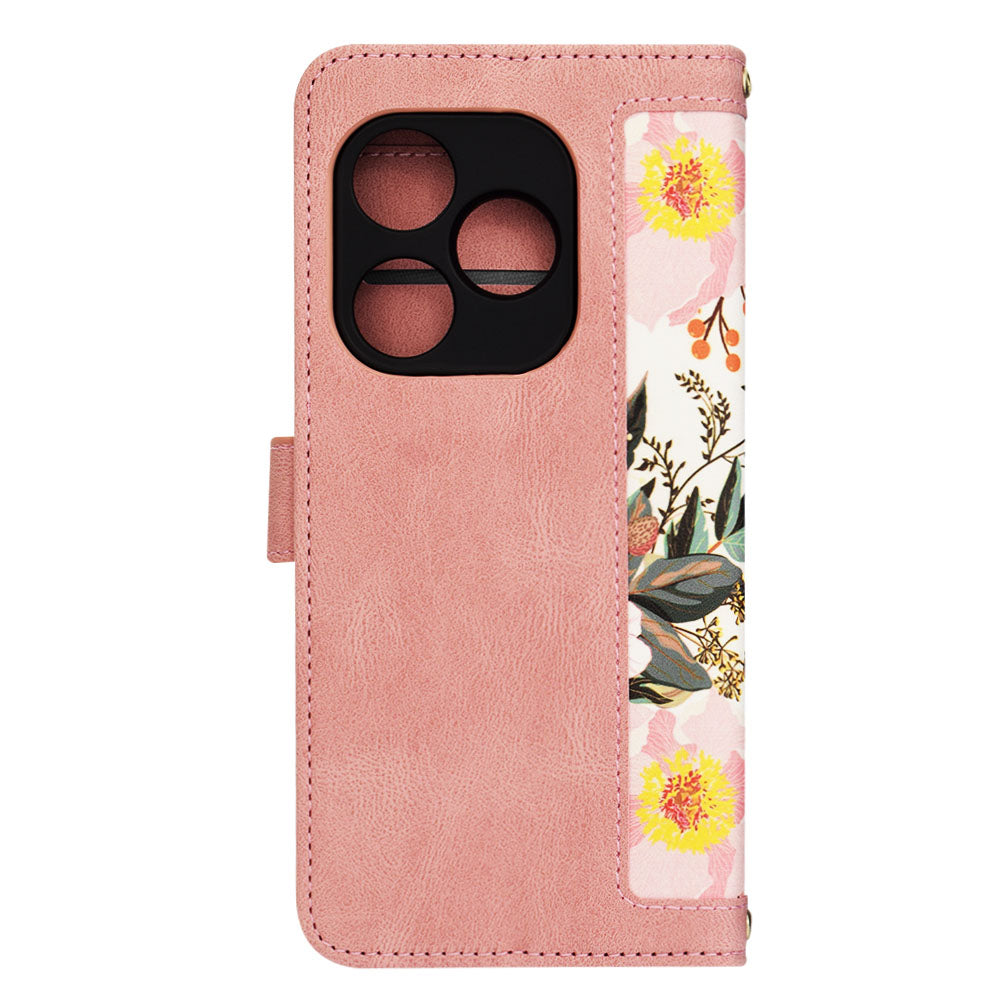 Techsuit - FlipCraft - Realme GT 6 / GT 6T - Sweetheart Pink