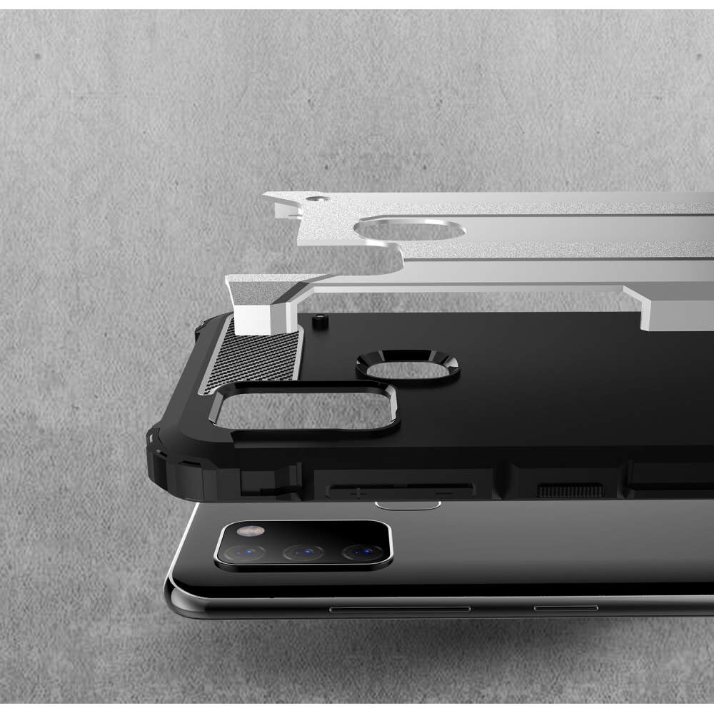 Techsuit - Hybrid Armor - Samsung Galaxy A21s - Black