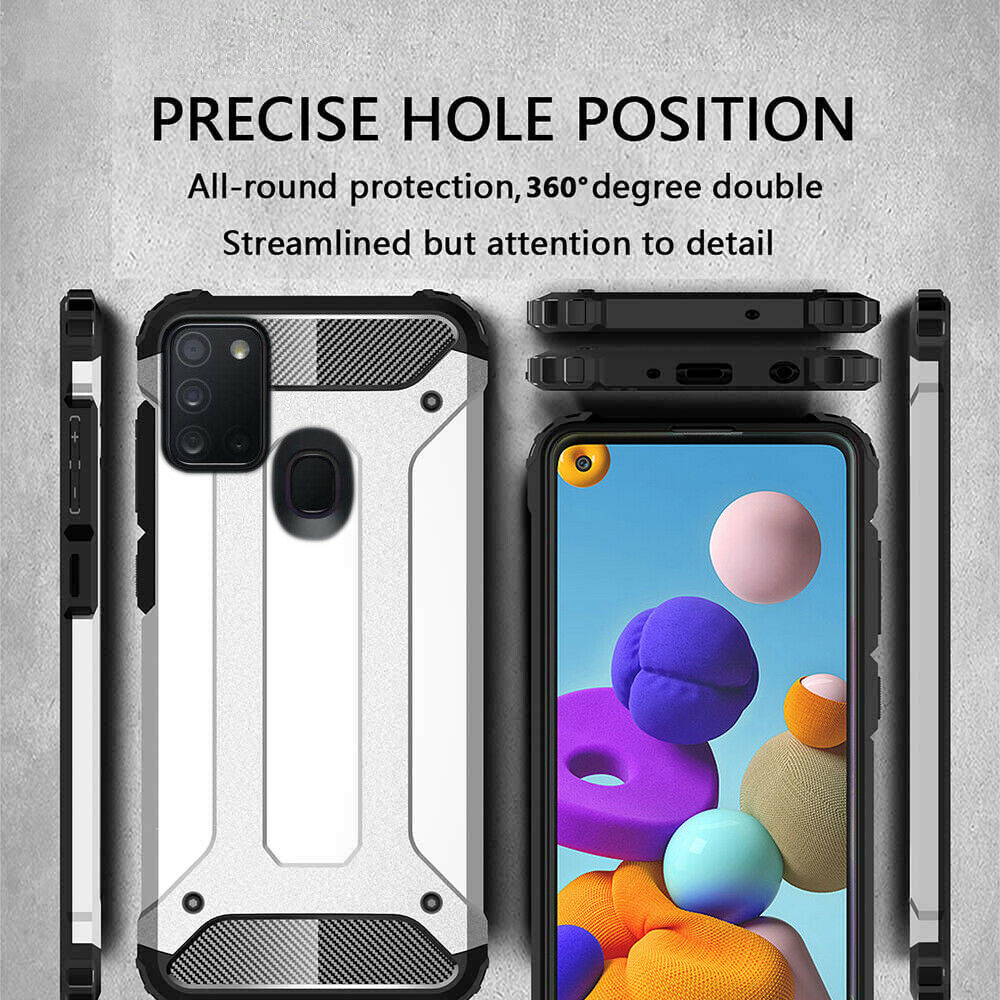 Techsuit - Hybrid Armor - Samsung Galaxy A21s - Black