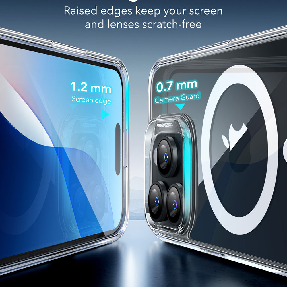 ESR - Classic Hybrid HaloLock - iPhone 16 Pro Max - Clear