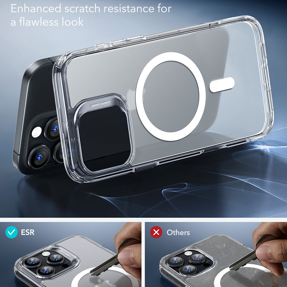 ESR - Classic Hybrid HaloLock - iPhone 16 Pro Max - Frosted Clear