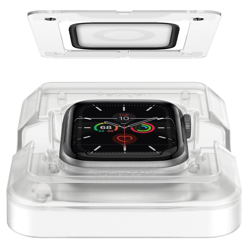 Spigen - (2 pack) ProFlex EZ Fit (AFL01220) - Apple Watch 4 / 5 / 6 / SE / SE 2 (44mm) - Black
