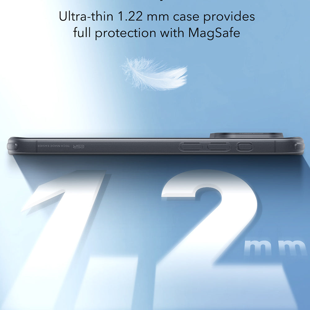 ESR - Zero HaloLock - iPhone 16 Plus - Frosted Black