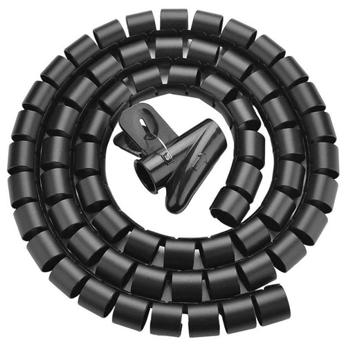 Ugreen - Cable Organizer LP121 (30818) - Protection Tube DIA, 25mm Wide, 1.5m Length - Black