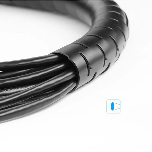 Ugreen - Cable Organizer LP121 (30818) - Protection Tube DIA, 25mm Wide, 1.5m Length - Black