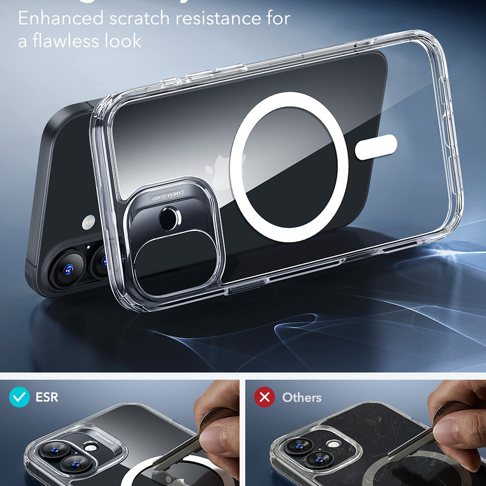 ESR - Classic Hybrid HaloLock - iPhone 16 - Clear