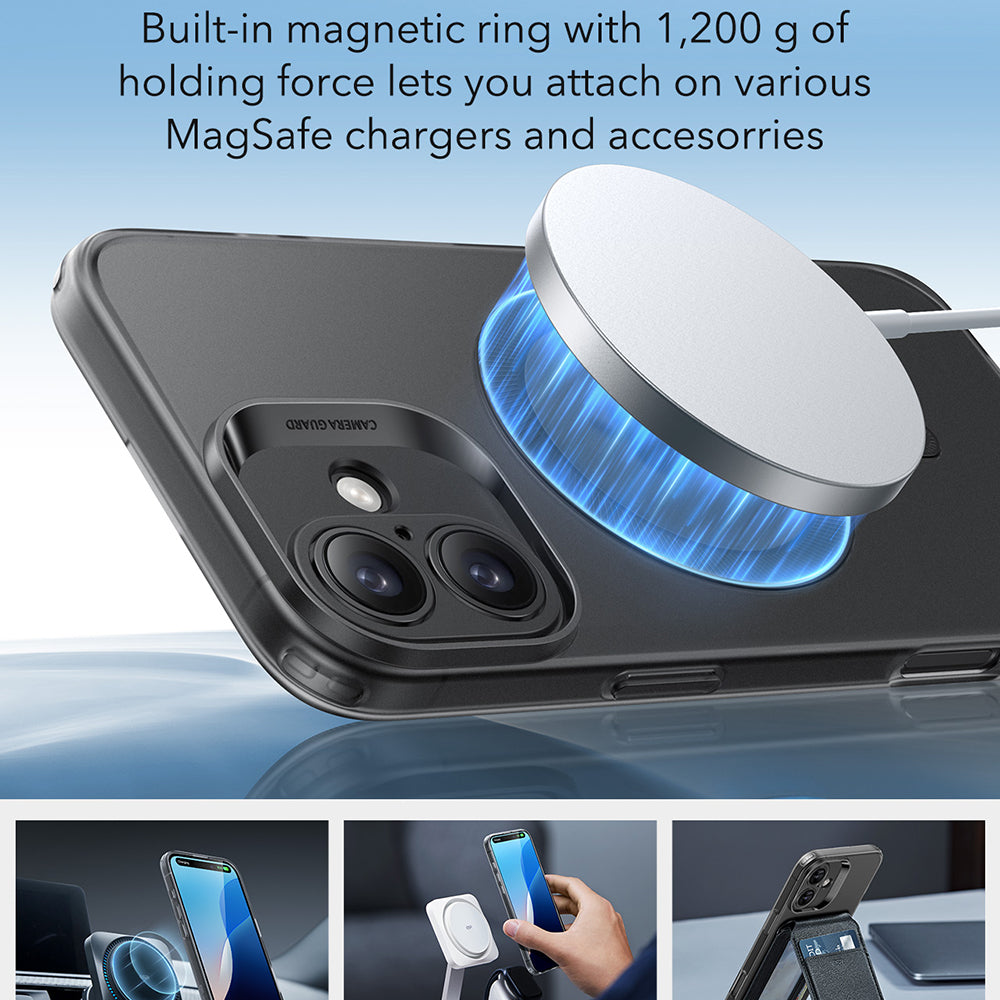 ESR - Zero HaloLock - iPhone 16 - Frosted Black