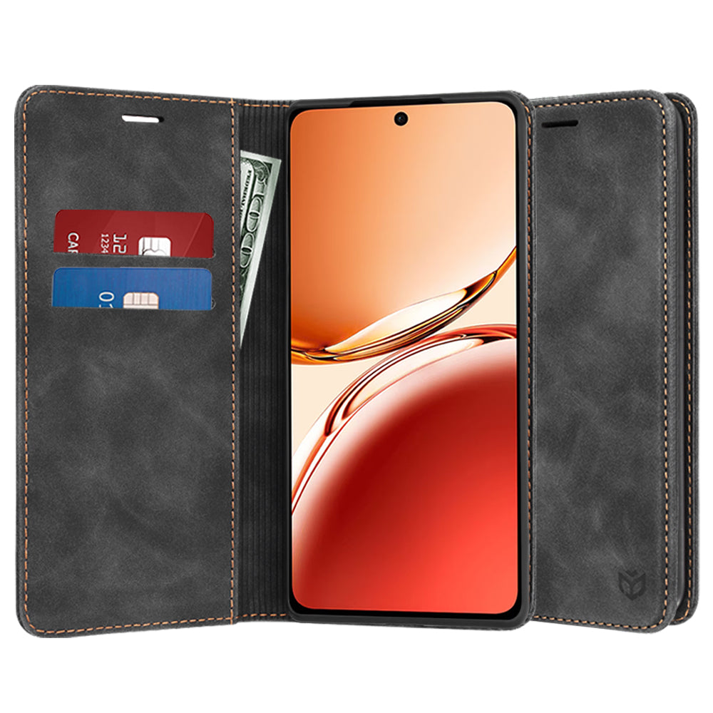Techsuit - Confy Cover - Oppo Reno12 F 4G / Reno12 F 5G / Reno12 FS 4G / Reno12 FS 5G - Black