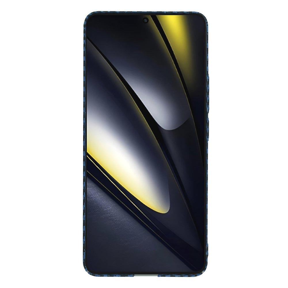 Techsuit - Carbonite FiberShell - Xiaomi Poco F6 - Cyan