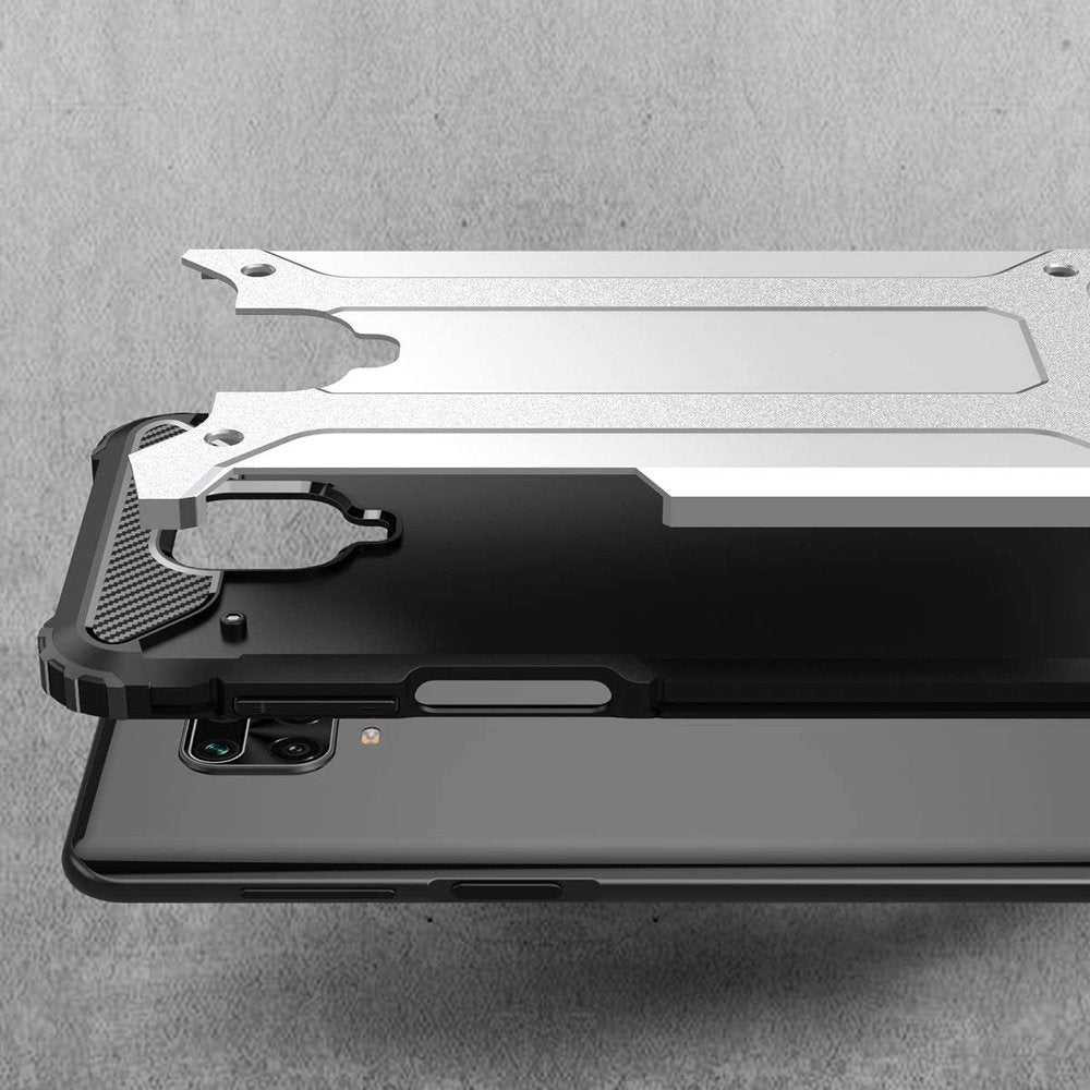 Techsuit - Hybrid Armor - Xiaomi Redmi Note 9S / Note 9 Pro / Note 9 Pro Max - Black