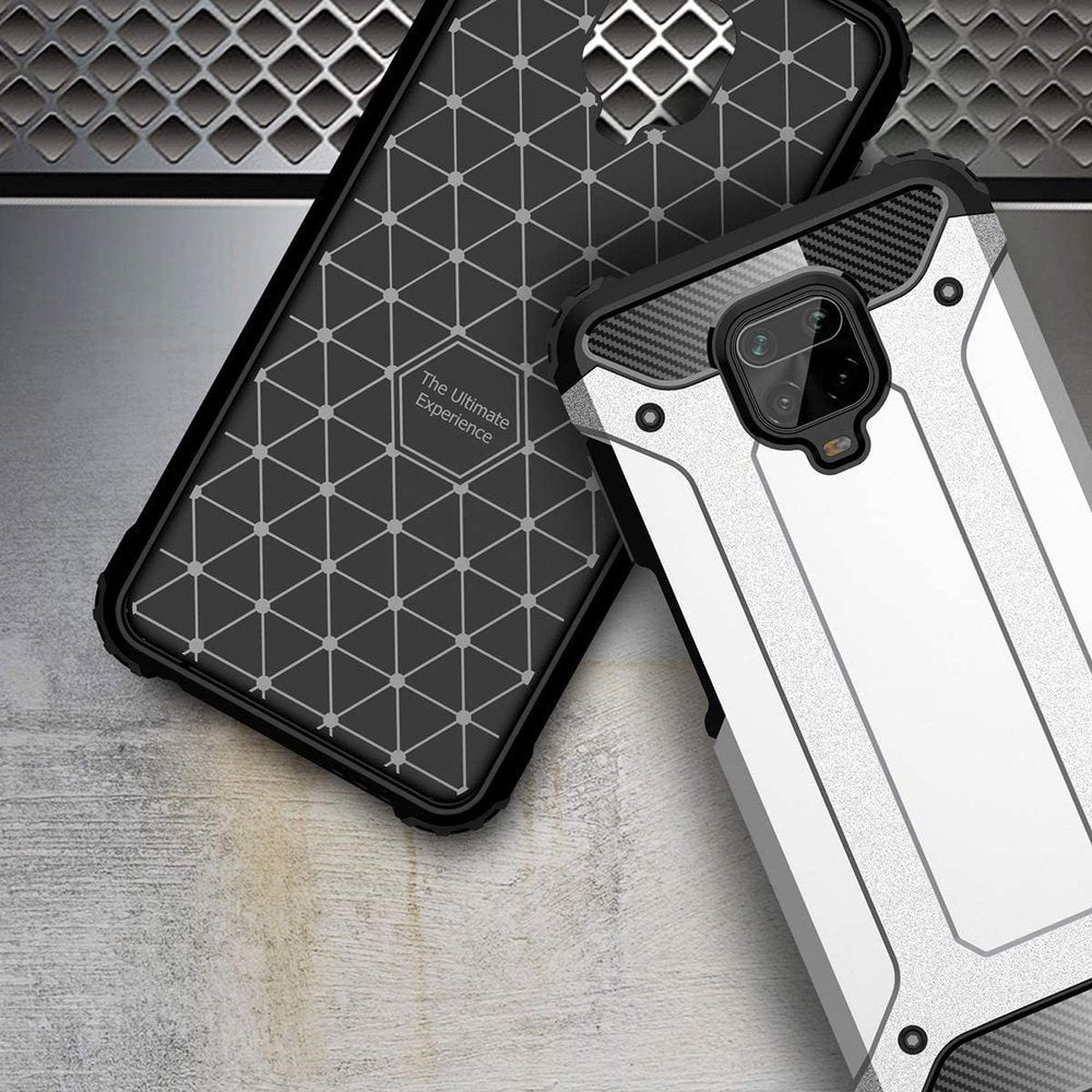 Techsuit - Hybrid Armor - Xiaomi Redmi Note 9S / Note 9 Pro / Note 9 Pro Max - Black