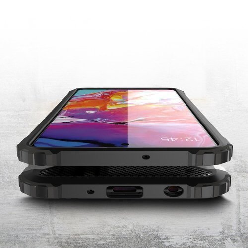 Techsuit - Hybrid Armor - Samsung Galaxy A71 4G - Black