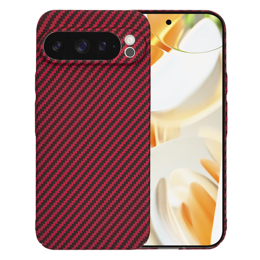 Techsuit - Carbonite FiberShell - Google Pixel 9 Pro - Red