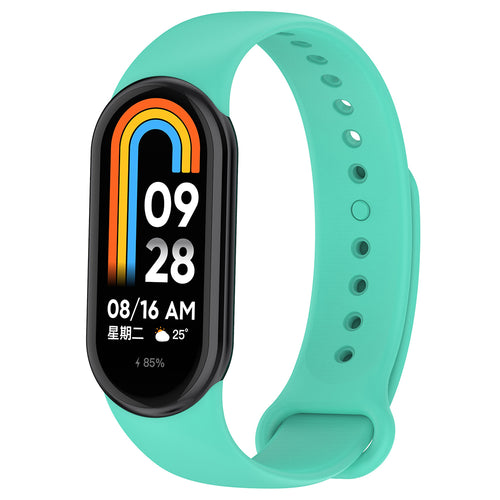 Techsuit - Watchband (W014) - Xiaomi Mi Band 8 / 8 NFC / 9 / 9 NFC / 10 - Teal Green