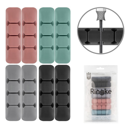 Ringke Cablu Ringke Organizer (set de 8), 3 x 8 Slots, Multicolor